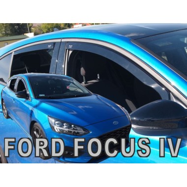 Дефлекторы боковых окон Team Heko для Ford Focus IV Hatchback (2019-) бренд – Team HEKO главное фото